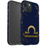 For iPhone 15 Case Tough Protective Cover, Libra Sign | Protective Covers | iCoverLover Australia