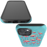 For iPhone 15 Case Tough Protective Cover, Flamingoes | Protective Covers | iCoverLover Australia