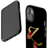 For iPhone 15 Case Tough Protective Cover, Embellished Letter Z | Protective Covers | iCoverLover Australia