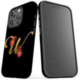 For iPhone 15 Pro Max Case Tough Protective Cover, Embellished Letter W | Protective Covers | iCoverLover Australia