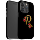 For iPhone 15 Pro Max Case Tough Protective Cover, Embellished Letter R | Protective Covers | iCoverLover Australia