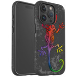 For iPhone 15 Pro Case Tough Protective Cover, Colorful Lizard | Protective Covers | iCoverLover Australia