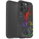 For iPhone 15 Pro Max Case Tough Protective Cover, Colorful Lizard | Protective Covers | iCoverLover Australia