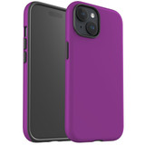 For iPhone 15 Plus Case Tough Protective Cover, Purple | Protective Covers | iCoverLover Australia