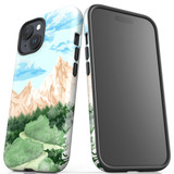 For iPhone 15 Plus Case Tough Protective Cover, Mountainous Nature | Protective Covers | iCoverLover Australia