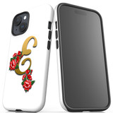 For iPhone 15 Plus Case Tough Protective Cover, Letter E | Protective Covers | iCoverLover Australia