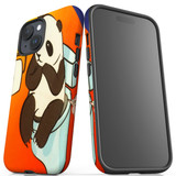 For iPhone 15 Plus Case Tough Protective Cover, Pandas Toilet | Protective Covers | iCoverLover Australia