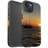 For iPhone 15 Plus Case Tough Protective Cover, Sailing Sunset | Protective Covers | iCoverLover Australia