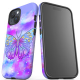 For iPhone 15 Plus Case Tough Protective Cover, Enchanted Butterfly | Protective Covers | iCoverLover Australia