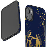 For iPhone 15 Plus Case Tough Protective Cover, Gemini Drawing | Protective Covers | iCoverLover Australia