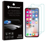 iCoverLover For iPhone XR Wallet Case + [2-Pack] Screen Protectors