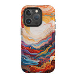 Sunny Waves Case - iPhone 15 Pro Compatible with MagSafe