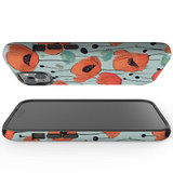 Poppy Field Case - iPhone 15 Pro Max, 15 Plus, 15 Pro, 15 Compatible with MagSafe