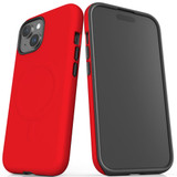 Red Case - iPhone 15 Pro Max, 15 Plus, 15 Pro, 15 Compatible with MagSafe