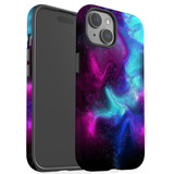 Abstract Galaxy Case - iPhone 15 Pro Max, 15 Plus, 15 Pro, 15 Compatible with MagSafe