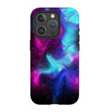 Abstract Galaxy Case - iPhone 15 Pro Compatible with MagSafe