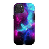 Abstract Galaxy Case - iPhone 15 Plus Compatible with MagSafe