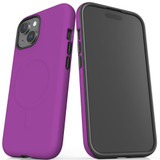 Purple Case - iPhone 15 Pro Max, 15 Plus, 15 Pro, 15 Compatible with MagSafe