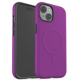 Purple Case - iPhone 15 Pro Max, 15 Plus, 15 Pro, 15 Compatible with MagSafe