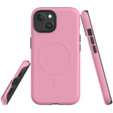 Pink Case - iPhone 15 Pro Max, 15 Plus, 15 Pro, 15 Compatible with MagSafe