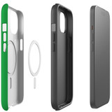 Green Case - iPhone 15 Pro Max, 15 Plus, 15 Pro, 15 Compatible with MagSafe