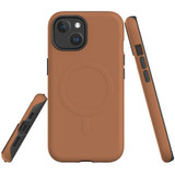 Brown Case - iPhone 15 Pro Max, 15 Plus, 15 Pro, 15 Compatible with MagSafe