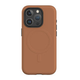 Brown Case - iPhone 15 Pro Compatible with MagSafe