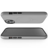 Grey Case - iPhone 15 Pro Max, 15 Plus, 15 Pro, 15 Compatible with MagSafe