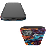 Swirling Paint Case - iPhone 15 Pro Max, 15 Plus, 15 Pro, 15 Compatible with MagSafe