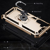 For Samsung Galaxy A15 Case - Shockproof, Durable TPU + PC Protective Cover, Metal Ring, Gold | iCoverLover.com.au