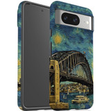 For Google Pixel 8, 8 Pro Tough Protective Cover, Painting Of The Harbour Bridge | iCoverLover Australia