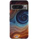 For Google Pixel 8 Pro Tough Protective Cover, Eye Of The Galaxy | iCoverLover Australia