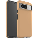 For Google Pixel 8, 8 Pro Tough Protective Cover, Peach Orange | iCoverLover Australia