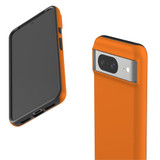 For Google Pixel 8, 8 Pro Tough Protective Cover, Orange | iCoverLover Australia