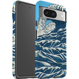 For Google Pixel 8, 8 Pro Tough Protective Cover, Japanese Wave | iCoverLover Australia