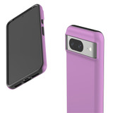 For Google Pixel 8, 8 Pro Tough Protective Cover, Plum Purple | iCoverLover Australia