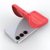 For Samsung Galaxy S24 Ultra or S24 Case - Wavy Shield, Durable TPU + Flannel Protective Cover, Dark Green | iCoverLover.com.au