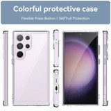 For Samsung Galaxy S24 Ultra, S24+ Plus or S24 Case - Durable Acrylic + TPU, Scratch-Resistant, Easy-Access, Clear | iCoverLover.com.au