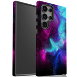 Abstract Galaxy Tough Protective Cover for Galaxy S24 Ultra, S24+ Plus, S24 | Cosmic Armor