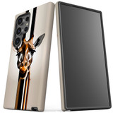 Giraffe Portrait Protective Cover for Galaxy S24 Ultra, S24+ Plus, S24 | Safari Style