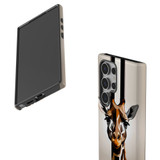Giraffe Portrait Protective Cover for Galaxy S24 Ultra, S24+ Plus, S24 | Safari Style
