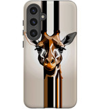 Giraffe Portrait Tough Cover for Galaxy S24+ Plus | Safari Chic