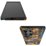 Golden Marble Mystery Cover for Galaxy S24 Ultra, S24+ Plus, S24 | Veiled Elegance