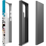 Dark Splatter Tough Protective Cover for Galaxy S24 Ultra, S24+ Plus, S24 | Artistic Durability