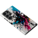 Dark Splatter Tough Protective Cover for Galaxy S24 Ultra, S24+ Plus, S24 | Artistic Durability