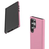 Pink Tough Protective Cover for Galaxy S24 Ultra, S24+ Plus, S24 | Playful & Robust