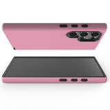 Pink Tough Protective Cover for Galaxy S24 Ultra, S24+ Plus, S24 | Playful & Robust