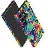 Abstract Strokes Tough Protective Cover for Galaxy S24 Ultra, S24+ Plus, S24 | Modern Art Shield