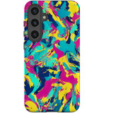 Abstract Strokes Tough Protective Cover for Galaxy S24+ Plus | Modern Art Protection