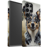 Blue Heeler Corgi Mix Tough Protective Cover for Galaxy S24 Ultra, S24+ Plus, S24 | Pet Lover's Armor